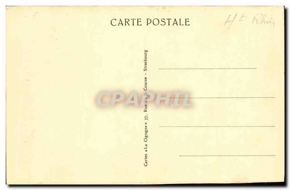 Colmar — Claustro dos Dominicanos — n° 808 - Verso