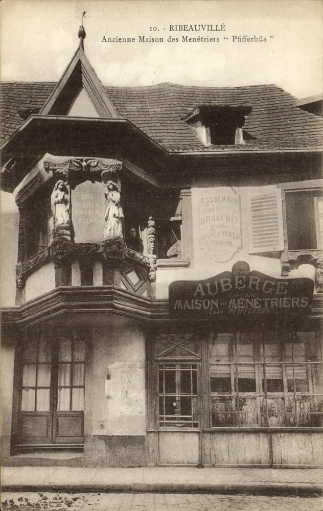 Ribeauvillé — Alte Schreinerhaus « Pfüfferhüs » — Marout - Vorderseite