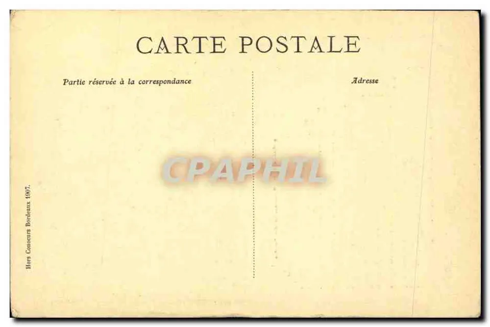 Castelo do Moulin — Lassay (Loir e Cher) — H. Chevrié, editor Paris, n° (98) - Verso