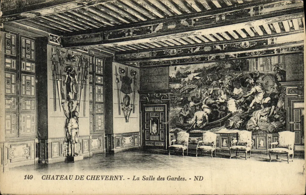 Schloss Cheverny — Die Wachstube — ND - Vorderseite