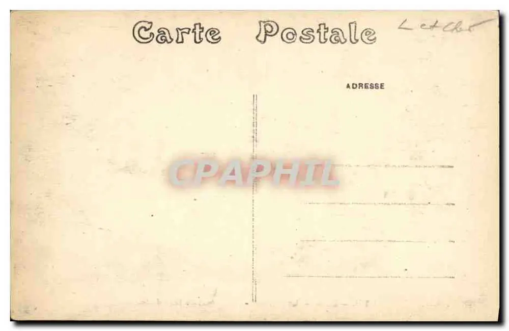 Blois — Le Château — Assassinat du Duc de Guise — A.G. — n° 547 - Verso