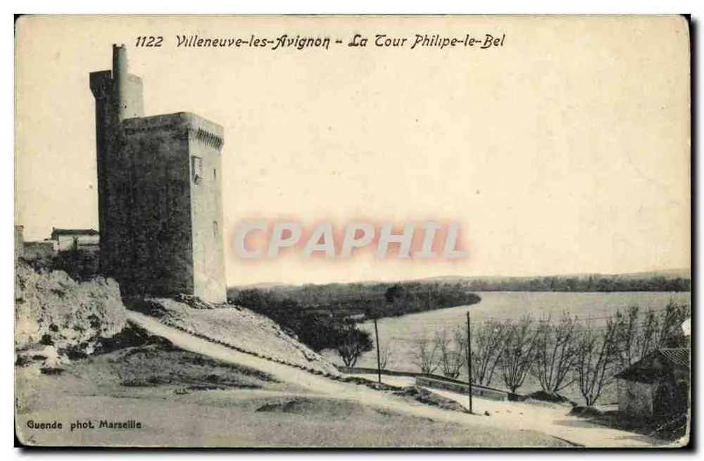 Villeneuve-lès-Avignon — Die Tour Philippe-le-Bel — Guende fot. Marseille - Vorderseite