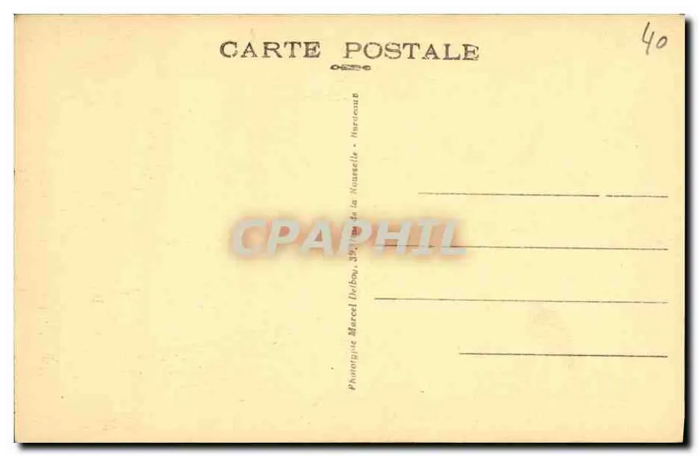 Capbreton sul Mare (Landes) — Canale del Boudigau — M. D. - Verso