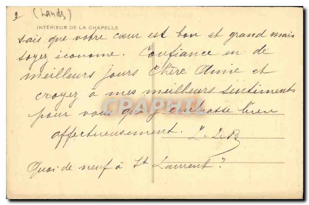 Interior da capela — Estabelecimento Termal de Prechacq-les-Bains — Albestor - Verso