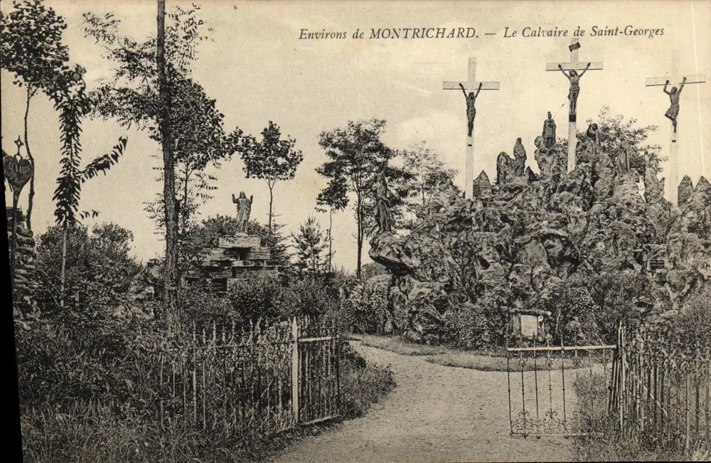 Umgebung von MONTRICHARD — Das Kalvarienberg von Saint-Georges - Vorderseite