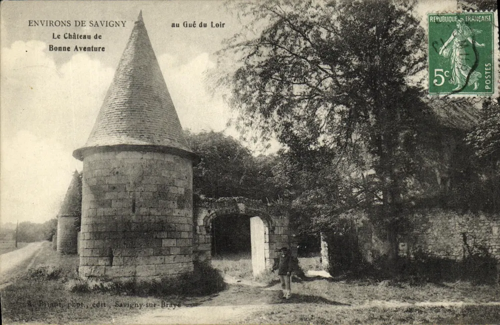Castelo de Bonne Aventure — Savigny-sur-Braye — A. Briant, fot. edit. - Frente