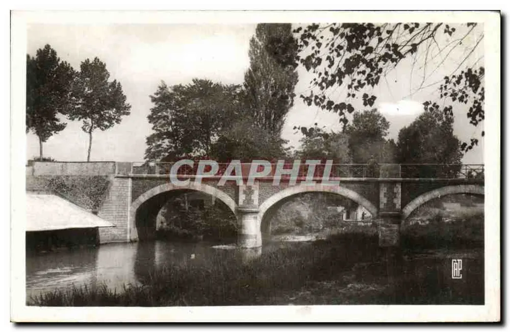 Vendôme — Die Brücke der Seufzer, über den Loir — G. A. P. Paris - Vorderseite