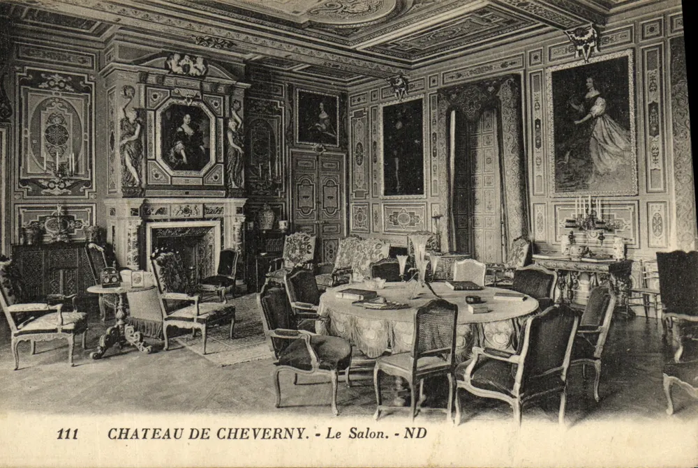 Château de Cheverny — Le Salon — éditeur ND, n° 111 - Voorkant