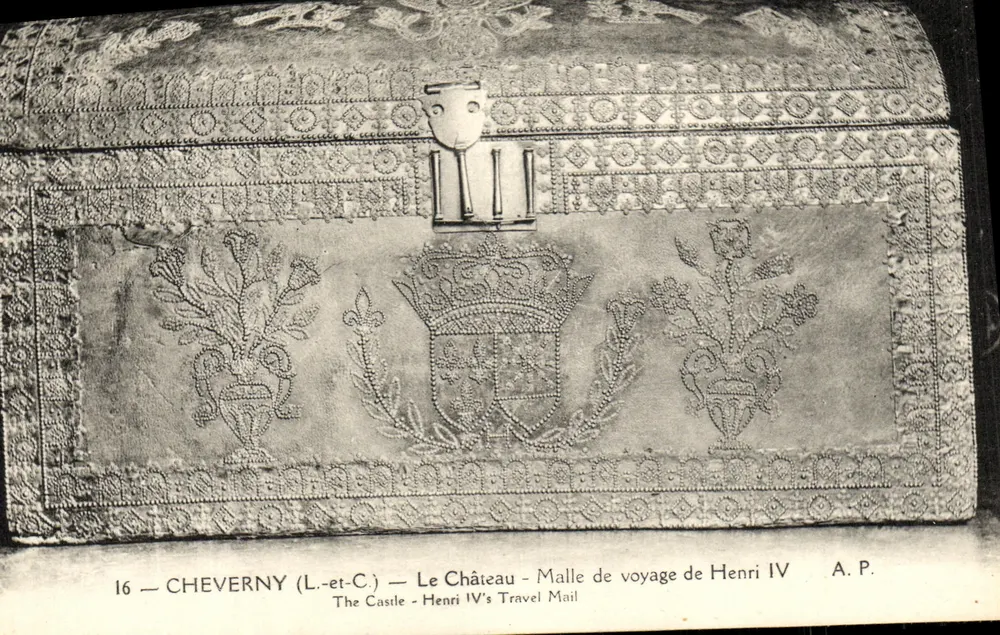 Cheverny (L.-et-C.) — Das Schloss — Reisekoffer von Henri IV — A.P. - Vorderseite
