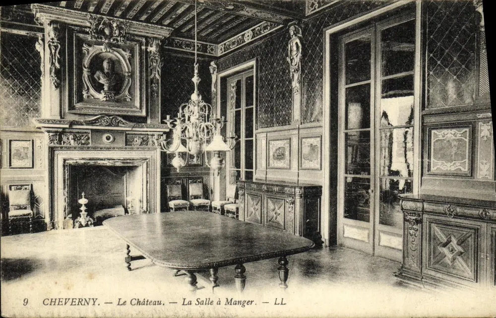 Cheverny — Das Schloss — Das Speisezimmer — LL - Vorderseite