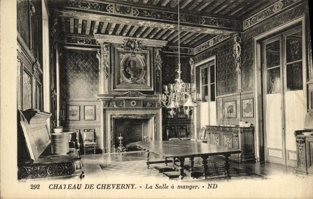 Schloss Cheverny — Das Speisezimmer — ND - Vorderseite