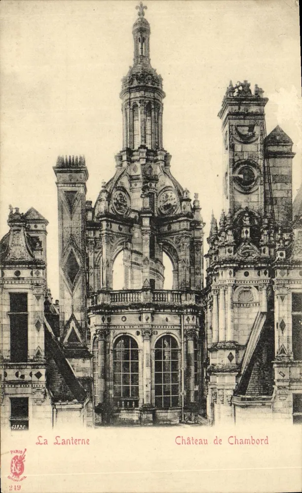 La Lanterne — Castelo de Chambord — La Lanterne, Paris, n°249 - Frente