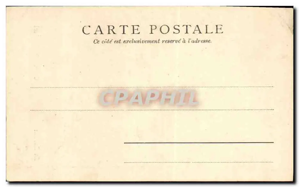 La Lanterne — Castelo de Chambord — La Lanterne, Paris, n°249 - Verso