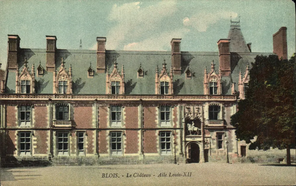 Blois - Das Schloss - Flügel Louis-XII — Verlag nicht sichtbar, Seriennummer nicht lesbar - Vorderseite
