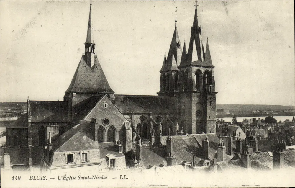 Blois — Die Kirche Saint-Nicolas — LL. Nr. 149 - Vorderseite
