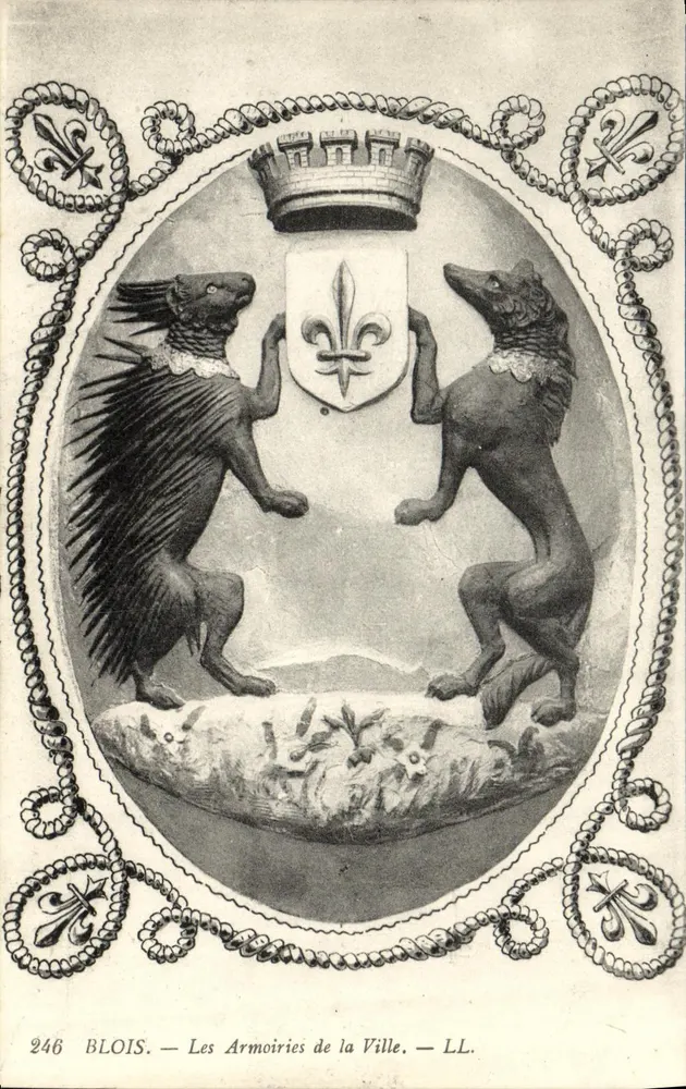 Blois — Die Wappen der Stadt — LL. n° 246 - Vorderseite