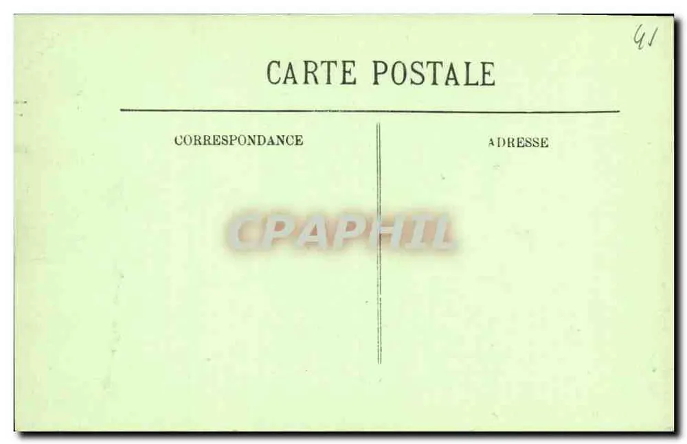 Blois — A Catedral — LL - Verso
