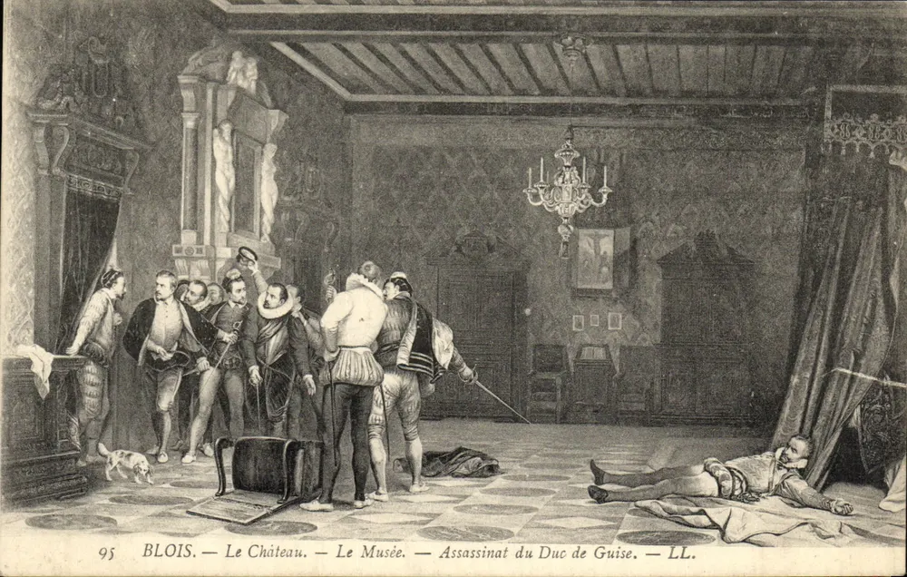 BLOIS — Das Schloss — Das Museum — Mordanschlag auf den Herzog von Guise — LL. - Vorderseite
