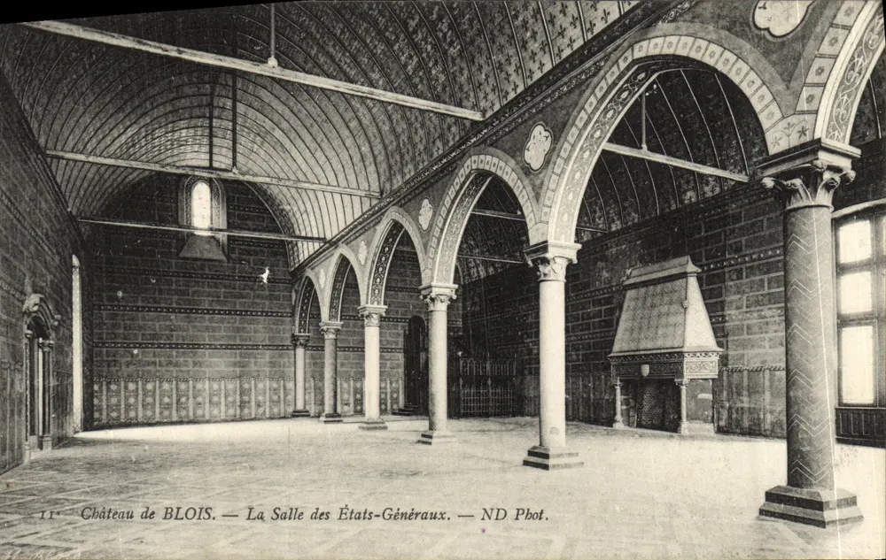 Schloss BLOIS — Saal der Generalversammlung — ND Pbot. - Vorderseite