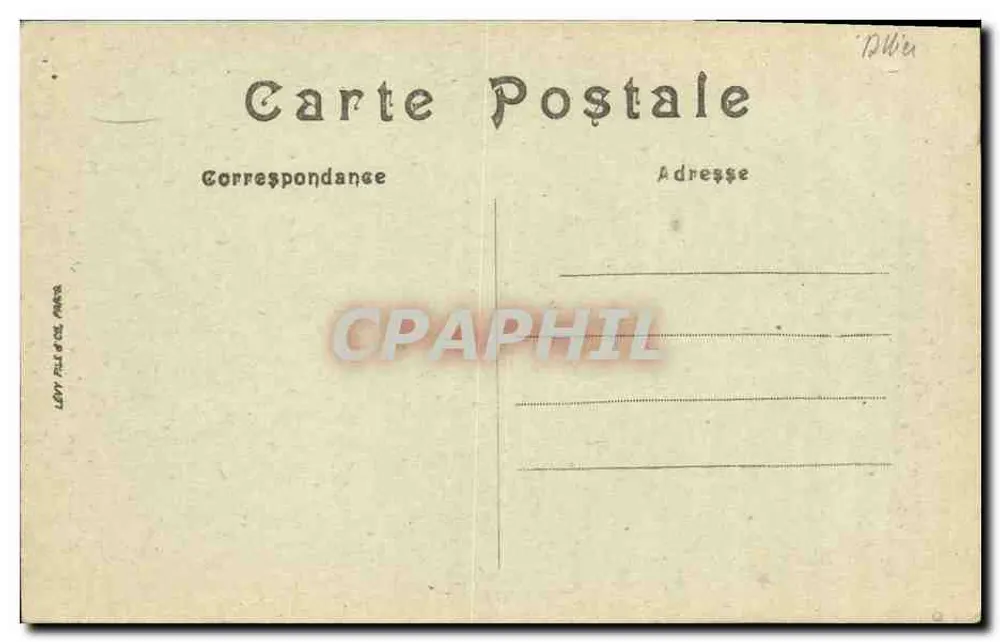 Moulins — Het Kasteel van de Dukes van Borbone — LL, n°123 - Achterkant