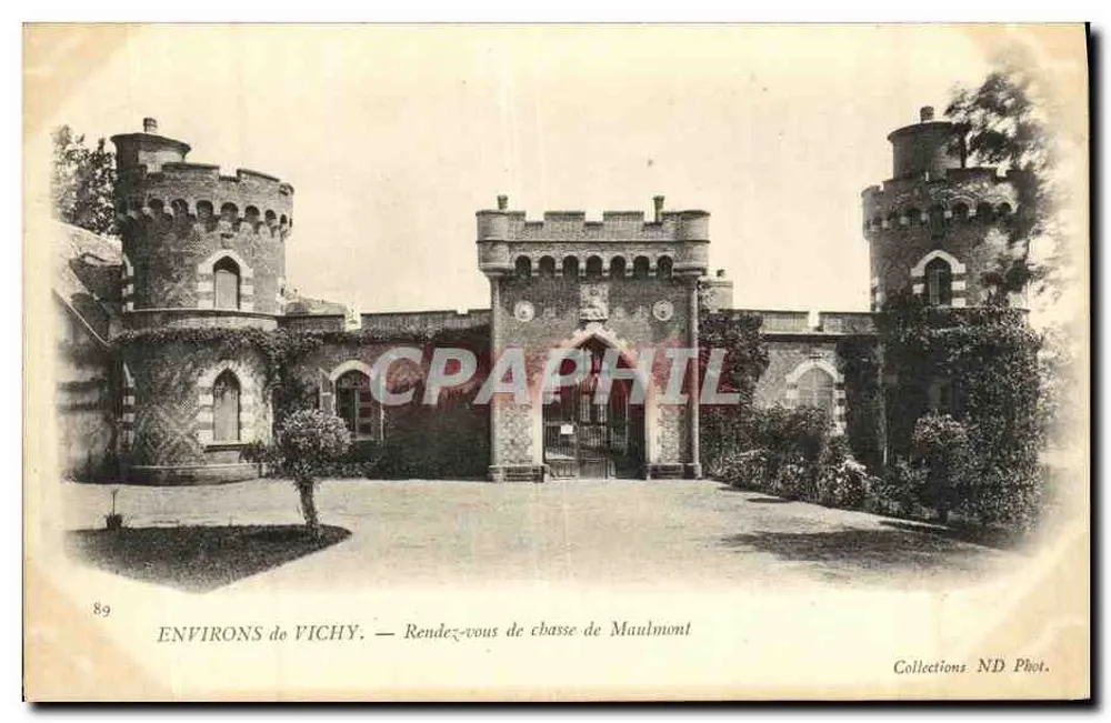 Dintorni di Vichy — Incontro di caccia di Maulmont — Collections ND Phot. - Recto