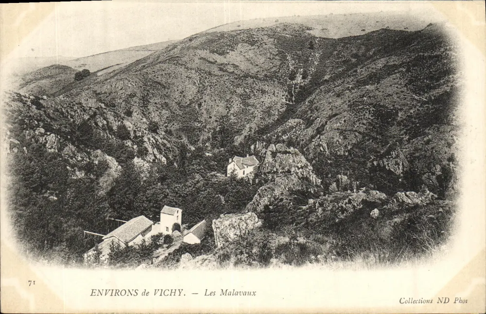 Environs de Vichy — Les Malavaux — Collections ND Phot - Frente
