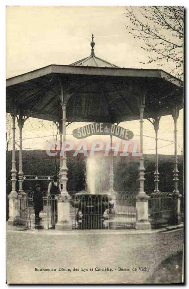 Quellen des Dôme, Lys und Cornélie — Bassin von Vichy — Verlag nicht sichtbar - Vorderseite