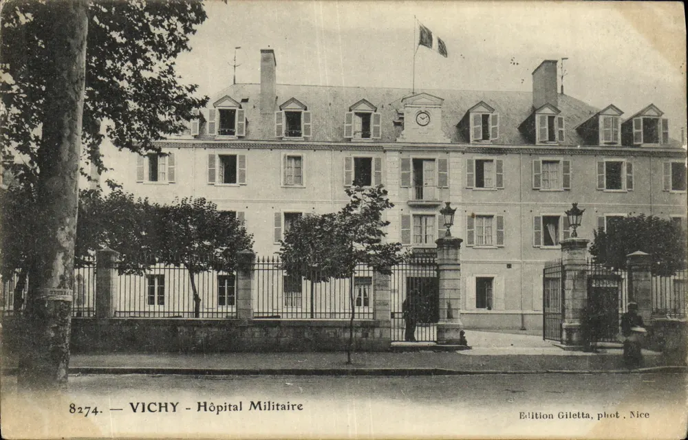 Vichy — Militärkrankenhaus — Edition Gilelta, Foto Nice - Vorderseite