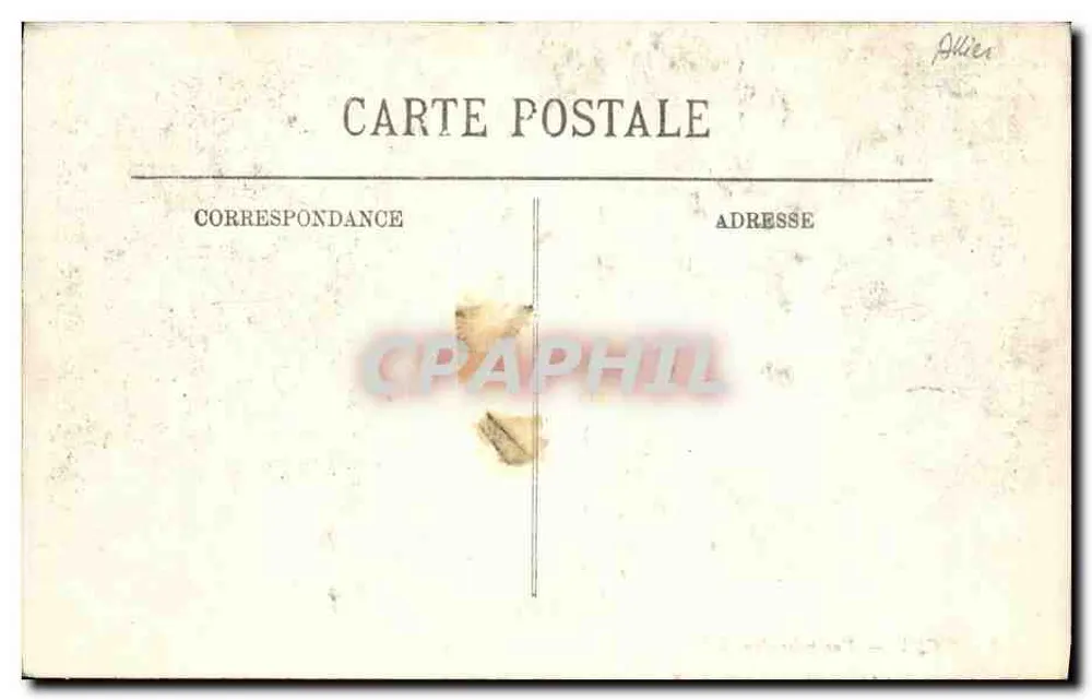 Vichy — Uitzicht genomen in het Park — LL. - Achterkant