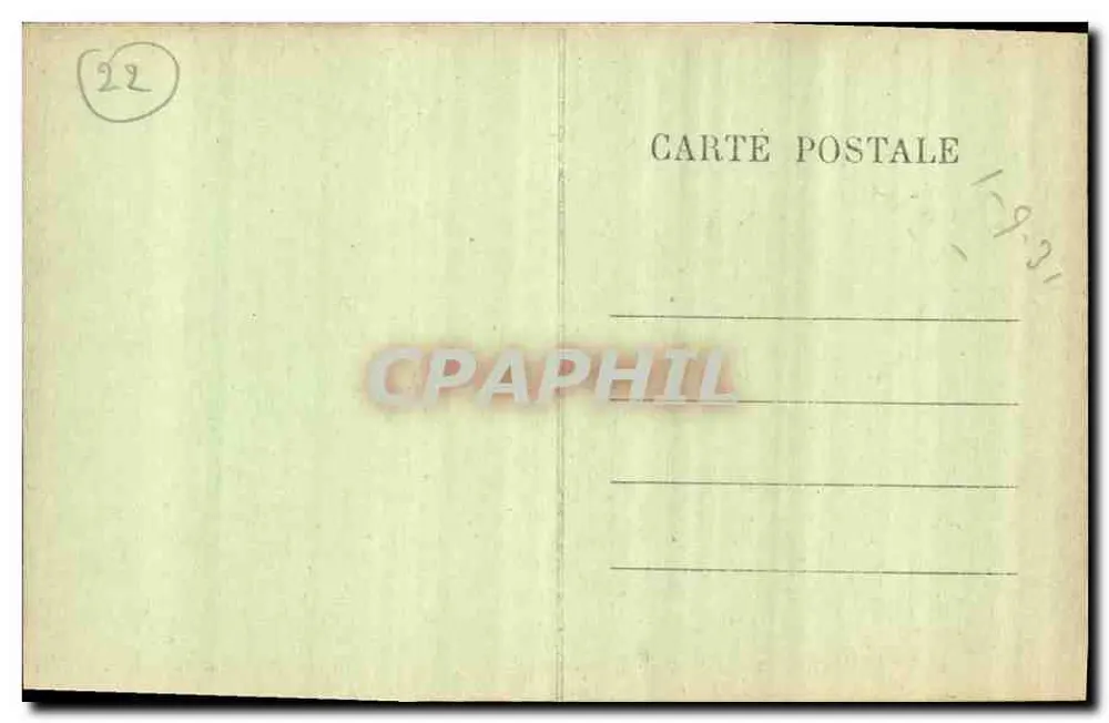 TREGUIER — O Calvário de reparação — Edit. Moreau, livraria - Verso