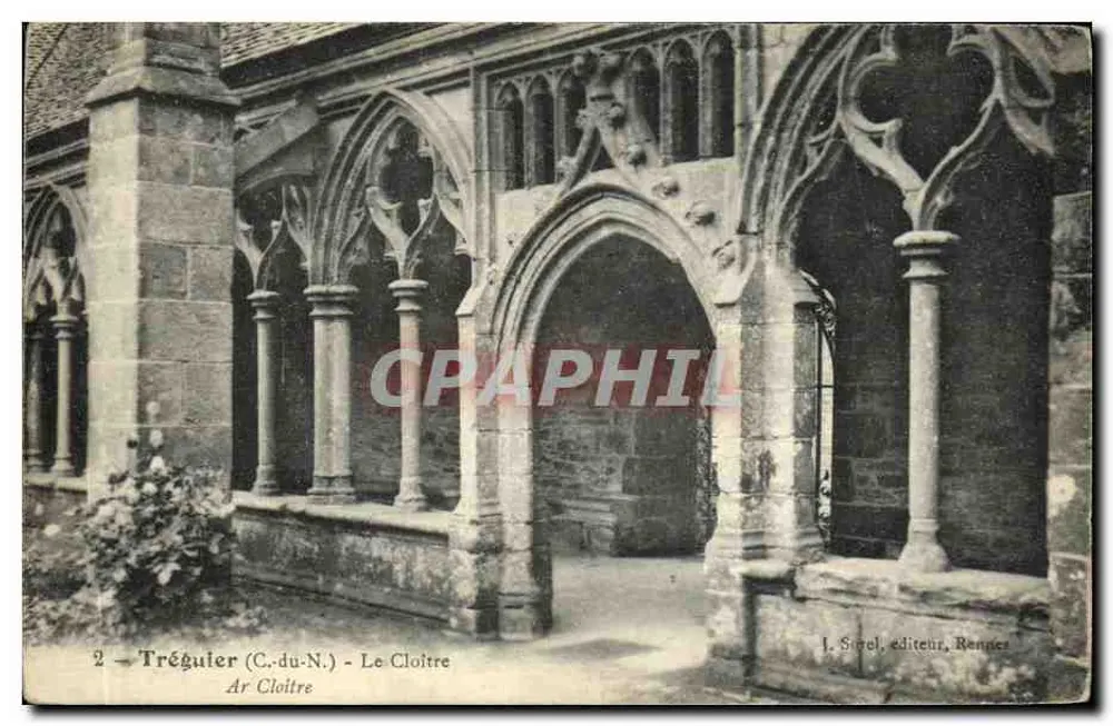 Tréguier (C.-du-N.) - Klasztor — I. Sircol, wydawca, Rennes - Awers