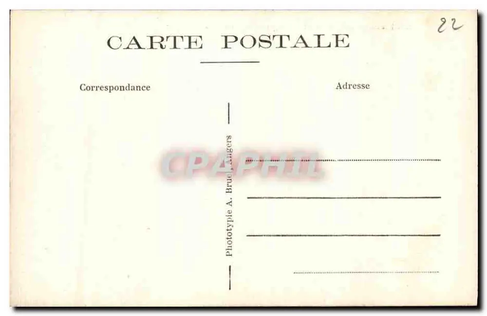 Pleummanach (C.-du-N.) — Effet de vague sur les Rochers du Phare — A.B. - Rückseite