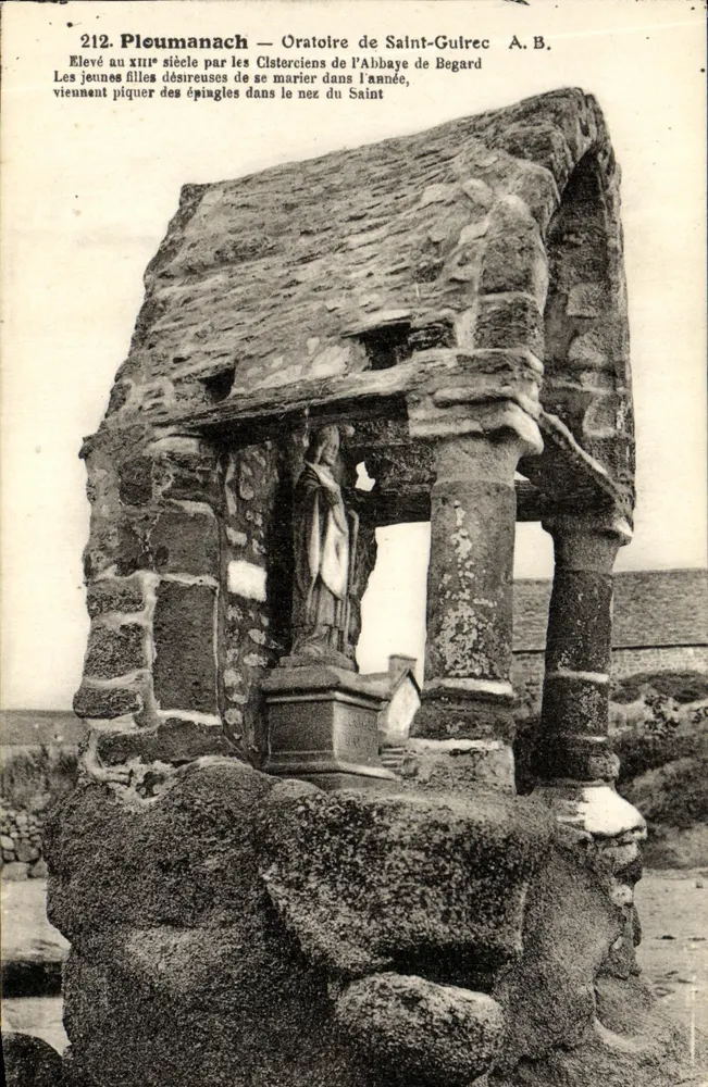 Pleumandan — Oratório de Saint-Guirec — A.B. - Frente
