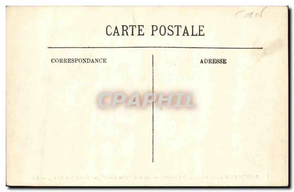 PLOUMANACH — Schloss Costaères, wo 'Quo Vadis' von Henri Sienkiewicz geschrieben wurde — LL, n°21 - Rückseite