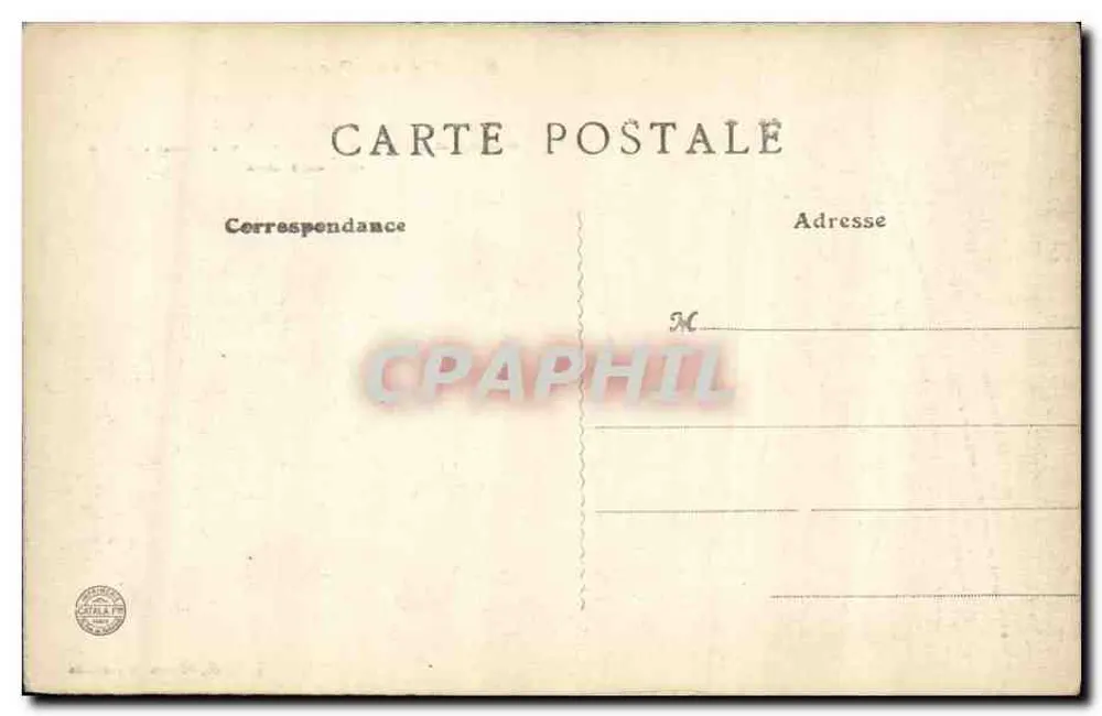 Perros-Ploumanac'h (C.-du-N.) — Capela da Clarté — J. Sorel, editor em Rennes - Verso