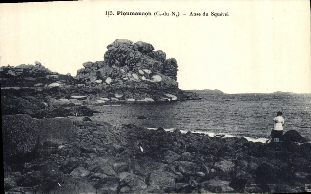Ploumanac'h (C.-du-N.) — Anse du Squével — Éd. Taut - Frente