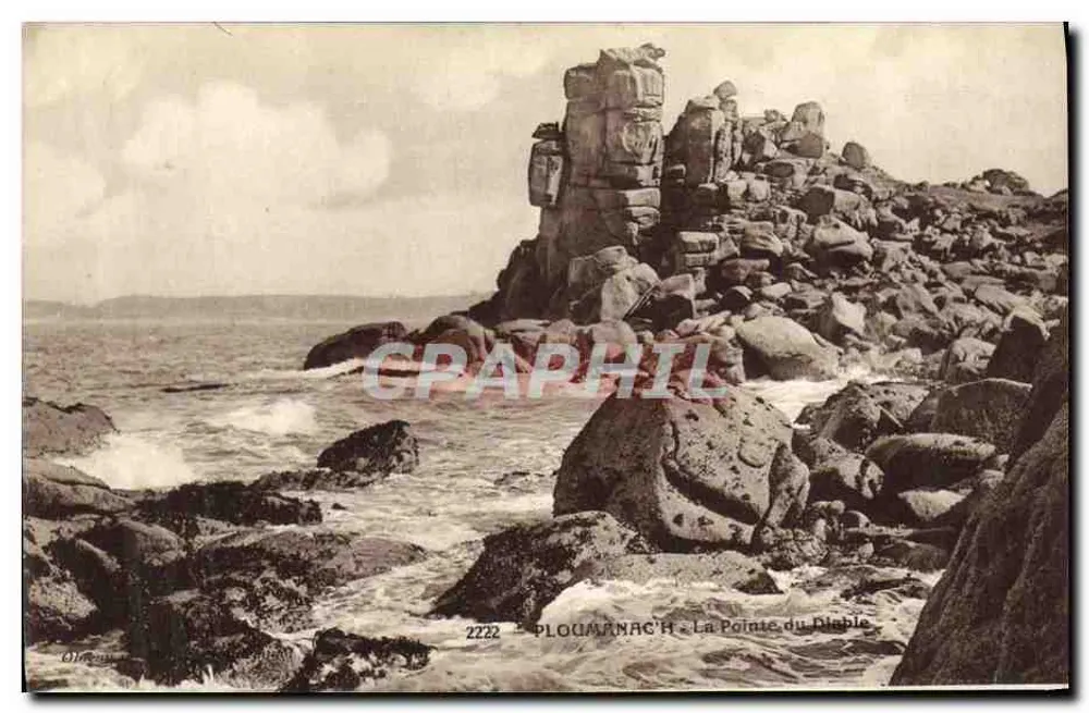 PLOUMNAC'H — A Ponta do Diabo — editor Ollivier, n° 2222 - Frente