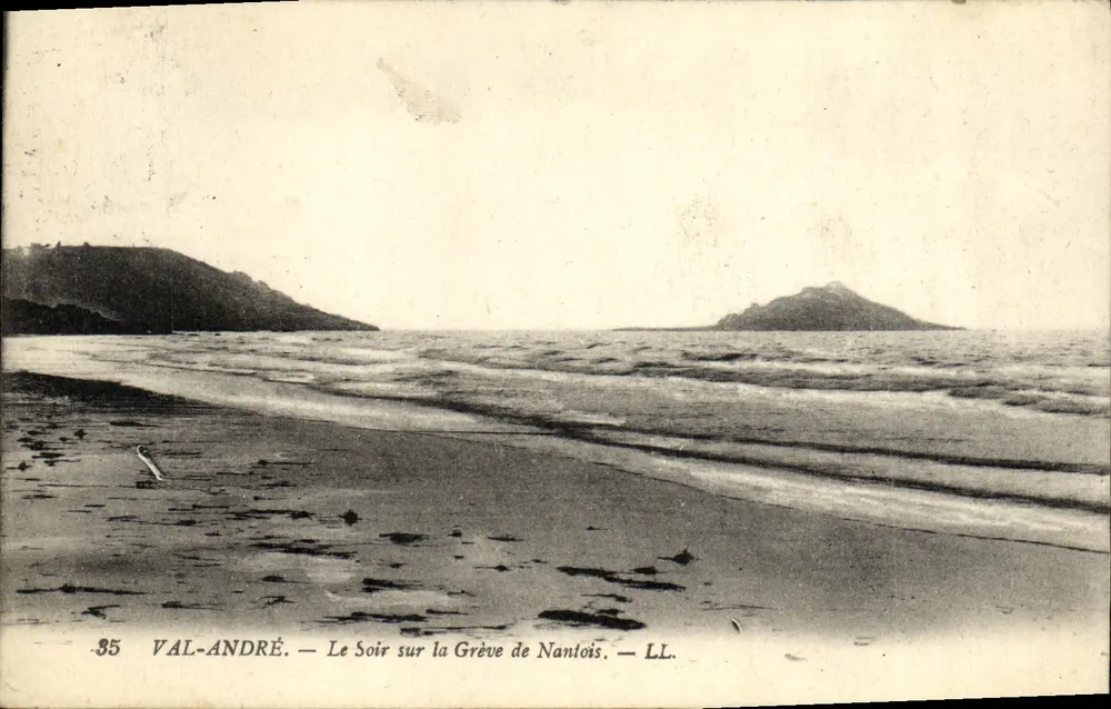 Val-André — Abend auf der Nantois-Strand — LL. - Vorderseite