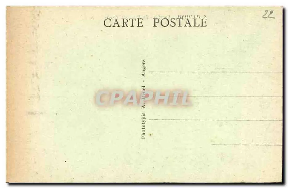 Paimpol - Loguivy - A Baia (lado Oeste) — A. B. - Verso