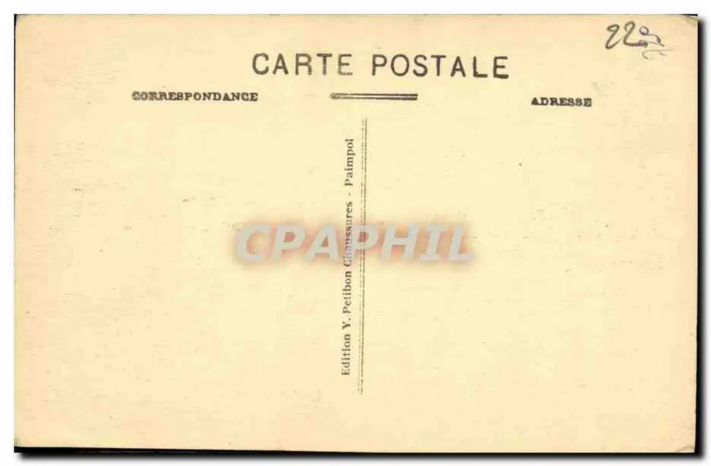 Paimpol (C.-du-N.) - Efeito da lua na Baía - A. B. - Verso