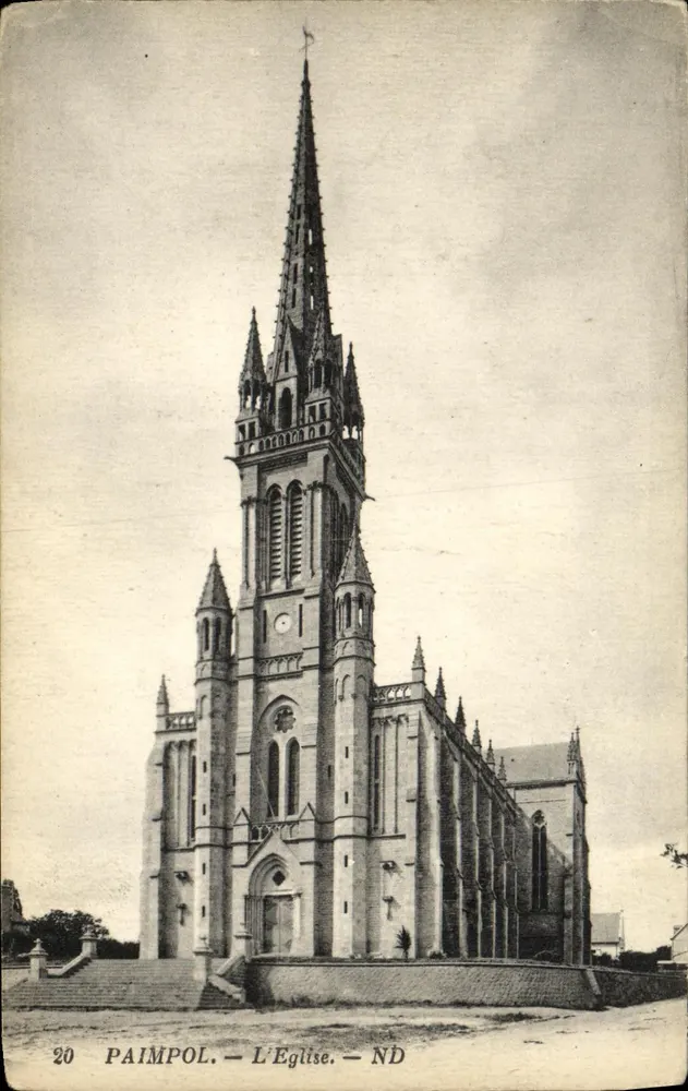 Paimpol — A Igreja — ND - Frente