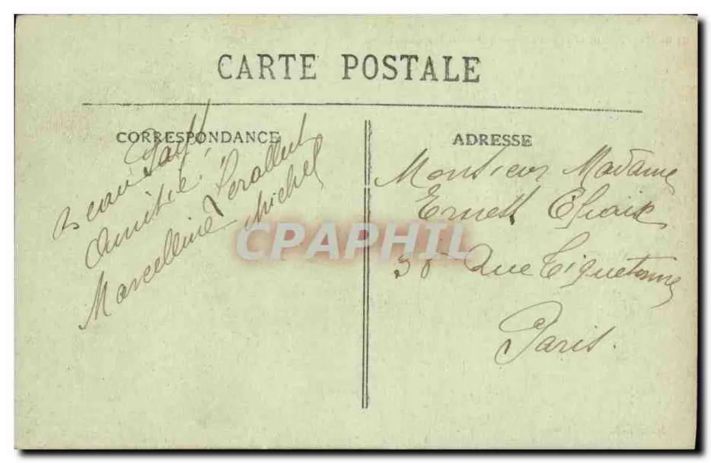 St-Cast (C.-du-N.) — Rochas na Ponta dos Gallots — M. Le Roy, editor - Rennes - Verso