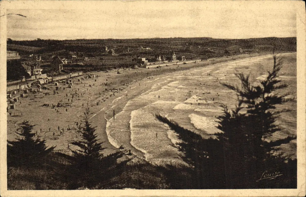 Erquy — Strände von Caroual — Die Badezeit — Louis, Fotograf in Erquy - Vorderseite