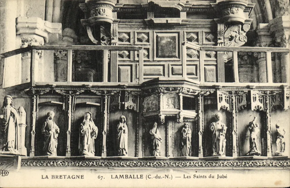 Lamballe (C.-du-N.) — Os Santos do Jubé - Frente