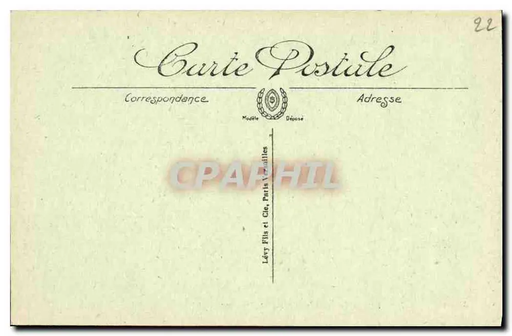 Lamballe — Allgemeine Ansicht vom Saint-Sauveur — LL - Rückseite