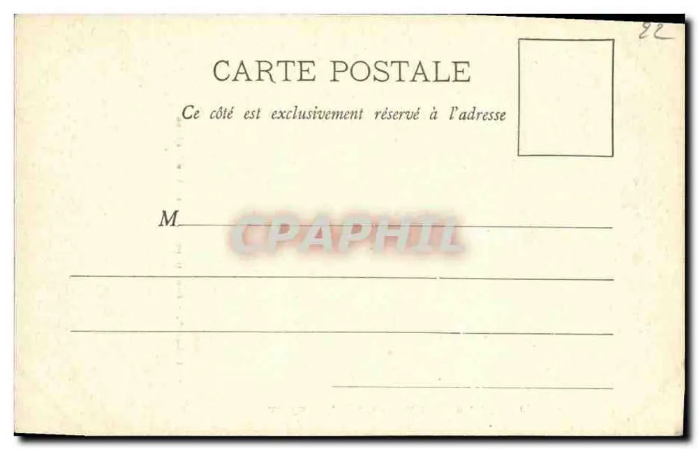 Guingamp - Poort van de Heilige Maria van Goede Hulp — A. Waron, opticien-uitgever, St-Brieuc - Achterkant