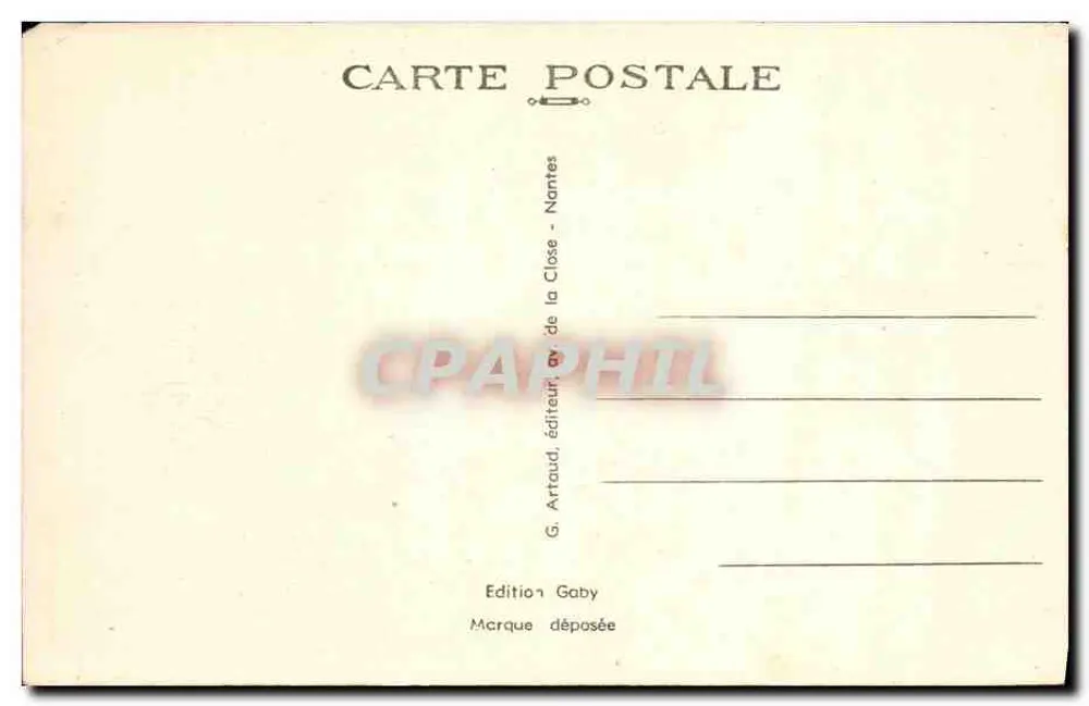 Saint-Jacut-de-la-Mer (C.-du-N.) — A Praia da Banche — G. Gaby - Verso