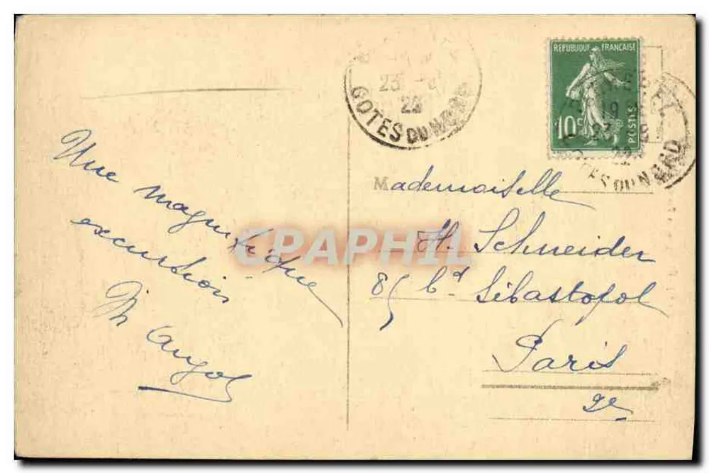 Cap Fréhel - A Fauconnière — CPAPHIL - Verso