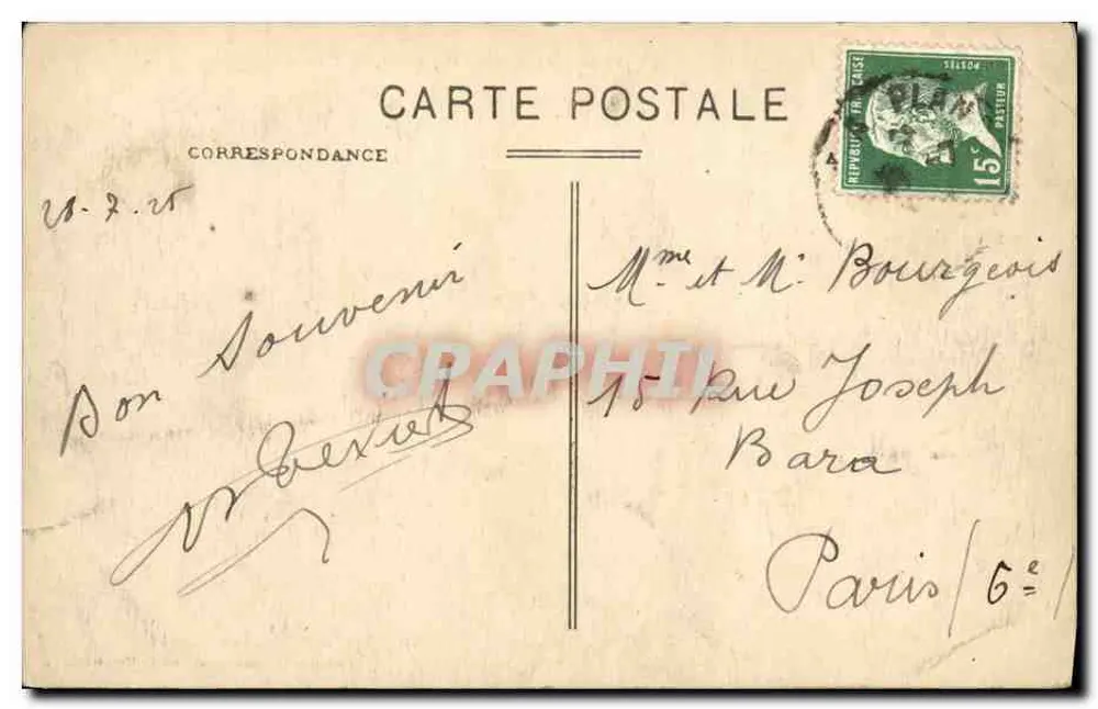 O Cabo Fréhel (C.-du-N.) — A Entrada dos Gouffres — Grimaud & Coconnier, 23 - Verso