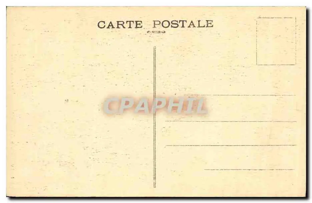 Cap Fréhel - A Gruta das Seis Rainhas — Coll. E. Hamonic, St B., n° 8059 - Verso